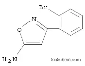 Molecular Structure of 119162-51-5 (5-AMino-3-(2-broMophenyl)isoxazole)